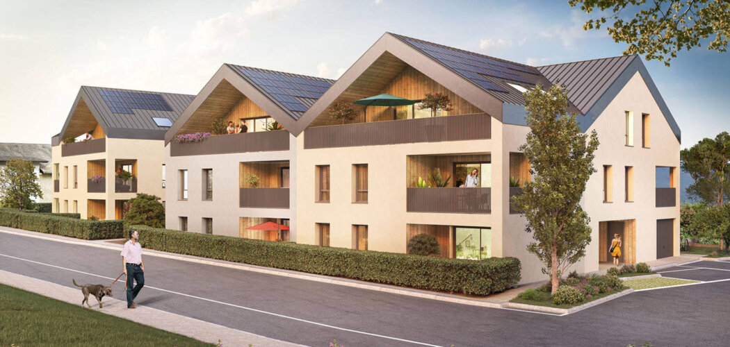 Programme immobilier neuf RESIDENCE LEYA - La Motte-Servolex à deux pas du lac du Bourget (73290) - Référence : 11784