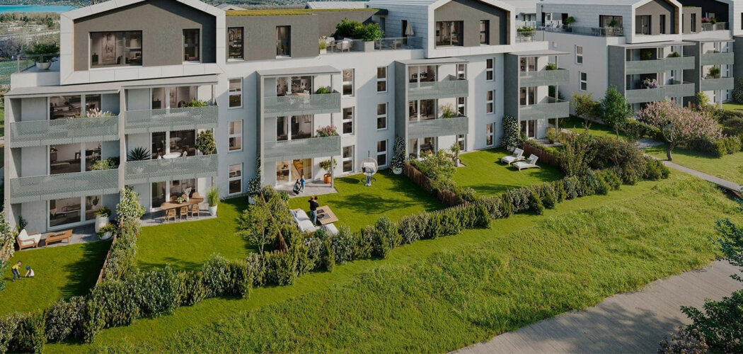 Programme immobilier neuf AZURIA - La Motte-Servolex vues dégagées sur le lac (73290) - Référence : 16129