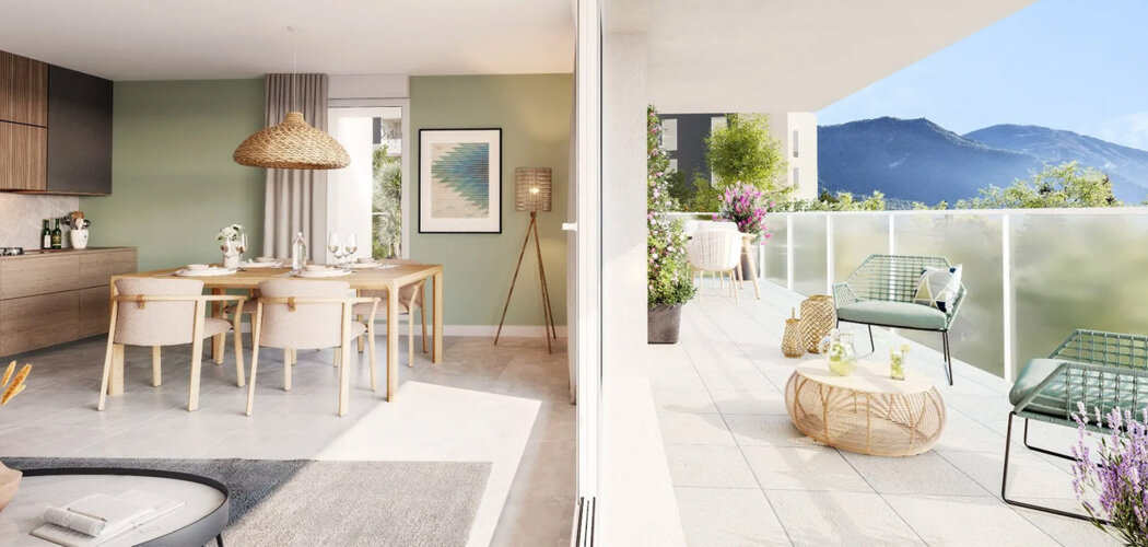 Programme immobilier neuf LINEA PARC - La Ravoire face aux massifs (73490) - Référence : 16114
