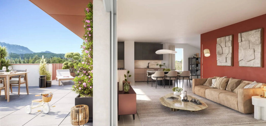 Programme immobilier neuf OREADE - La Roche-sur-Foron au pied du massif des Bornes et proche commodités (74800) - Référence : 16136