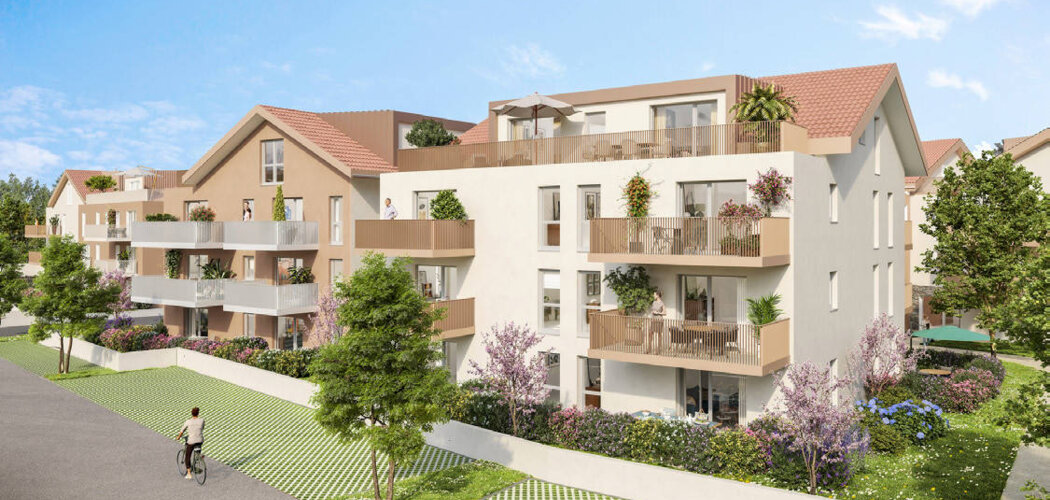 Programme immobilier neuf LES ALLEES DE LA TOUR - La Roche-sur-Foron aux portes de Genève (74800) - Référence : 16100