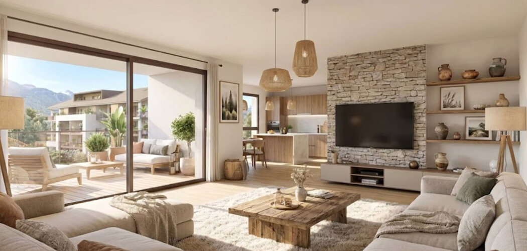Programme immobilier neuf Liséa - La Roche-sur-Foron cadre nature proche Bassin Genevois (74800) - Référence : 17293