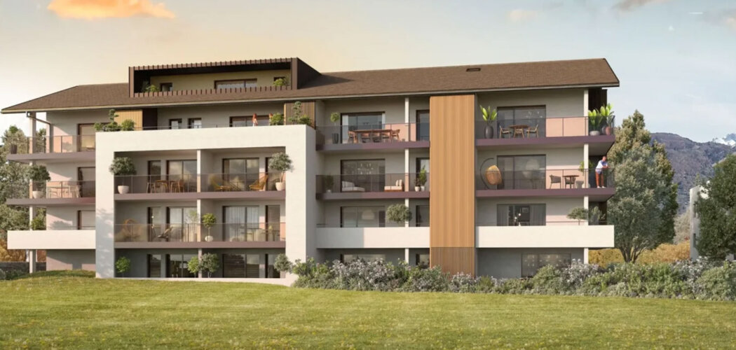 Programme immobilier neuf Liséa - La Roche-sur-Foron cadre nature proche Bassin Genevois (74800) - Référence : 17293