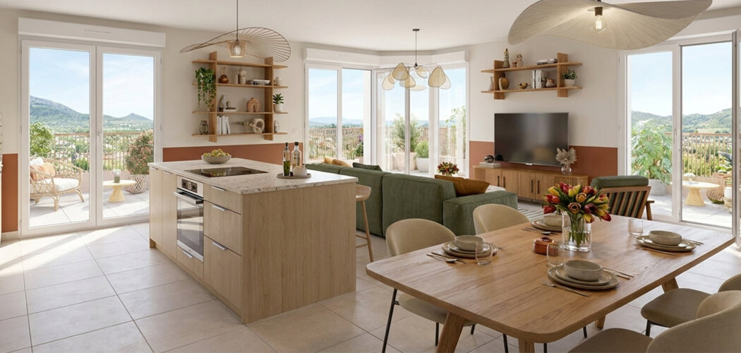Programme immobilier neuf L'ECRIN DES SOURCES - La Roche-sur-Foron centre à 3 min en voiture de la gare L2 et L3 (74800) - Référence : 17622