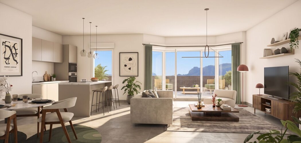 Programme immobilier neuf Anatole - La Roche-sur-Foron entre gare Annecy et Genève (74800) - Référence : 18453