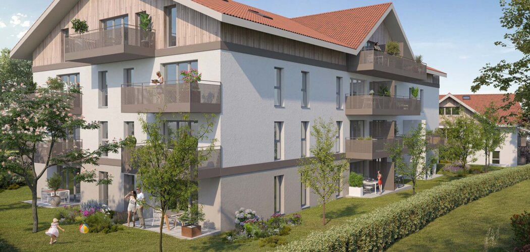Programme immobilier neuf Anatole - La Roche-sur-Foron entre gare Annecy et Genève (74800) - Référence : 18453