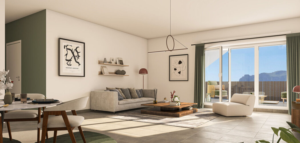 Programme immobilier neuf Anatole - La Roche-sur-Foron entre gare Annecy et Genève (74800) - Référence : 18453