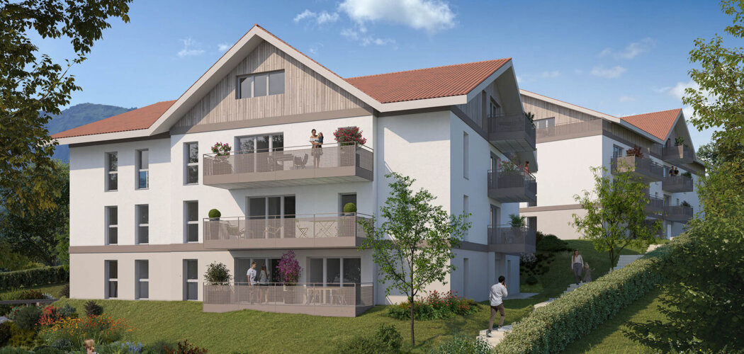 Programme immobilier neuf Anatole - La Roche-sur-Foron entre gare Annecy et Genève (74800) - Référence : 18453