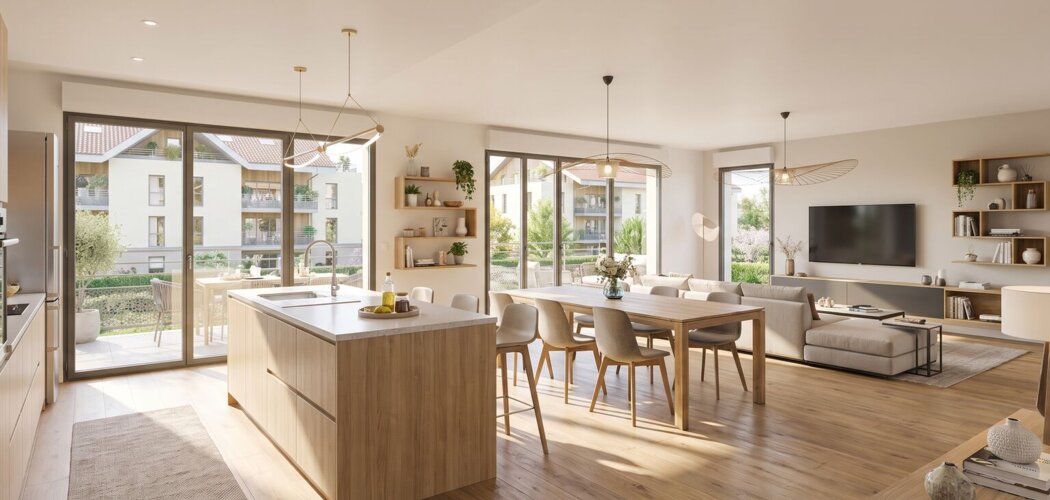 Programme immobilier neuf Contemplations - La Roche-sur-Foron proche gare Léman Express (74800) - Référence : 17772