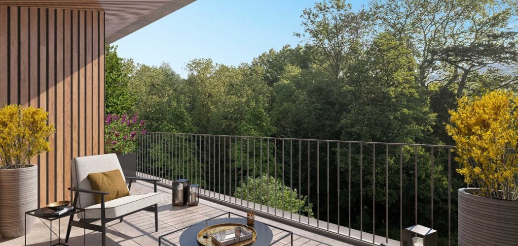 Programme immobilier neuf Le Domaine de Buttet - Le Bourget-du-Lac : logements neufs T2–T5 proche des commerces et de la plage (73370) - Référence : 15738