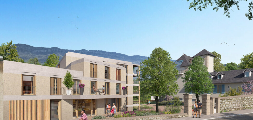 Programme immobilier neuf Le Domaine de Buttet - Le Bourget-du-Lac : logements neufs T2–T5 proche des commerces et de la plage (73370) - Référence : 15738