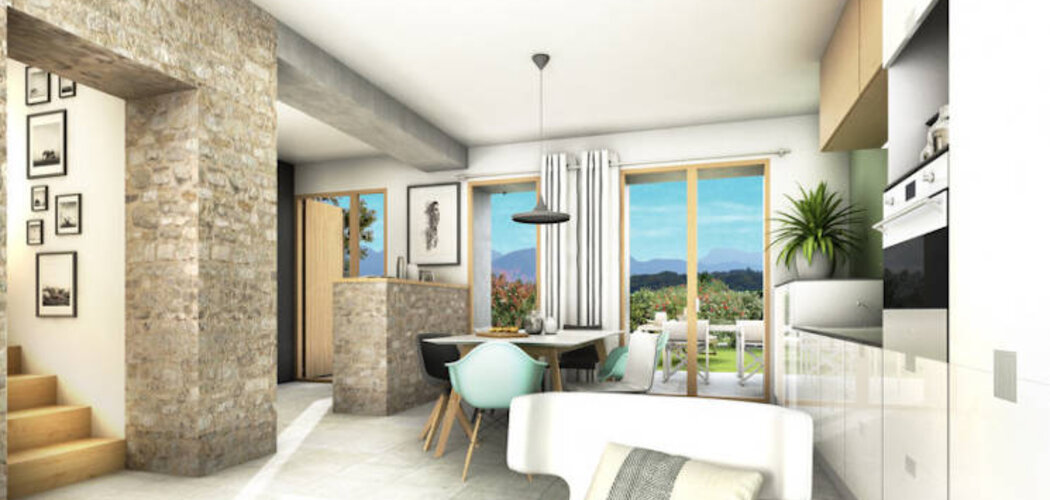 Programme immobilier neuf L'AUTHENTIQUE - Lovagny : Résidence T5 avec cadre naturel et patrimoine historique proche d’Annecy (74330) - Référence : 3797