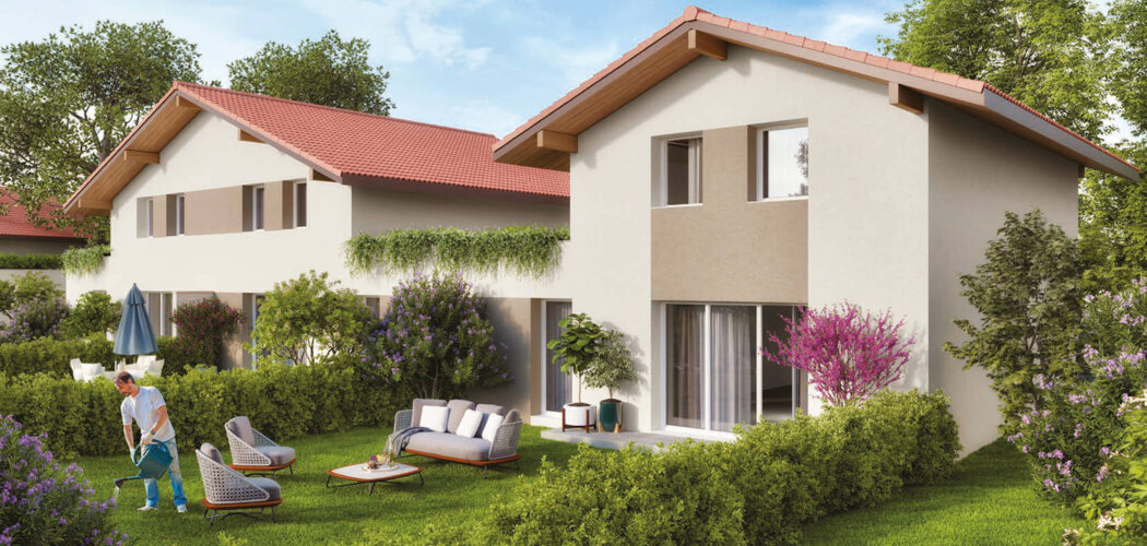 Programme immobilier neuf L'Orée - Lully  à 5 proximité de Bons-en-Chablais en 5 min (74890) - Référence : 16196