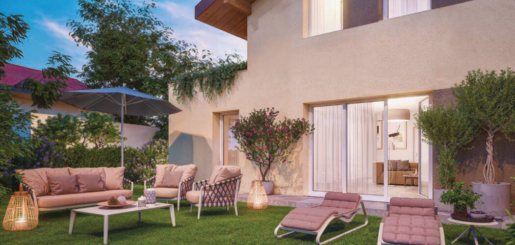 Programme immobilier neuf L'Orée - Lully  à 5 proximité de Bons-en-Chablais en 5 min (74890) - Référence : 16196