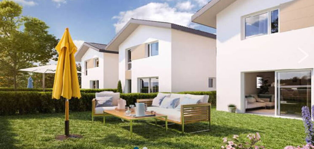 Programme immobilier neuf LE CLOS DE SECHEX - Margencel : appartements T3-T5 et maisons avec extérieurs en pleine nature (74200) - Référence : 2927