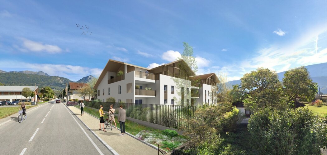Programme immobilier neuf MOKA - Marignier : logements neufs T2–T5 proche des transports (74970) - Référence : 15920