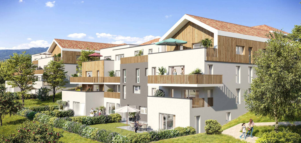Programme immobilier neuf LA CLÉ DES CHAMPS - Marigny-Saint-Marcel : Résidence T2–T5 avec cadre naturel et confort optimisé proche de Rumilly (74150) - Référence : 4739