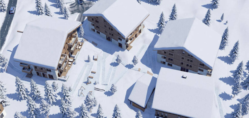 Programme immobilier neuf SILVER LODGES - Megève : Résidence T2–T5 avec architecture alpine et confort sécurisé en plein cœur de la nature (74120) - Référence : 4416