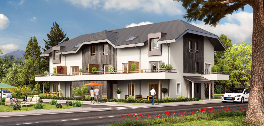 Programme immobilier neuf MERCURY - Mercury : Résidence T2–T4 avec espaces extérieurs et isolation RT2012 proche du centre-ville (73200) - Référence : 169