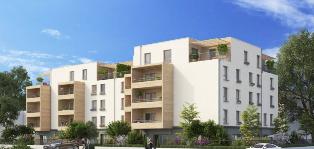 Programme immobilier neuf L'ENDROIT - Meximieux : résidences neuves T2-T4 avec terrasses et jardins privatifs (01800) - Référence : 2521