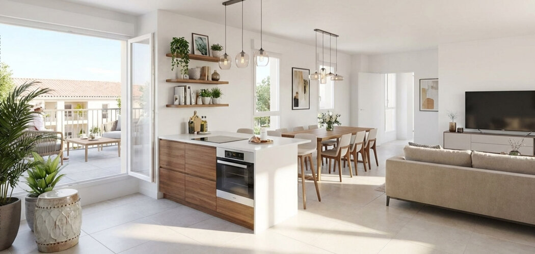 Programme immobilier neuf Résidence Tandem - Meximieux vivre en centre-ville avec gare accessible à pied (01800) - Référence : 14296
