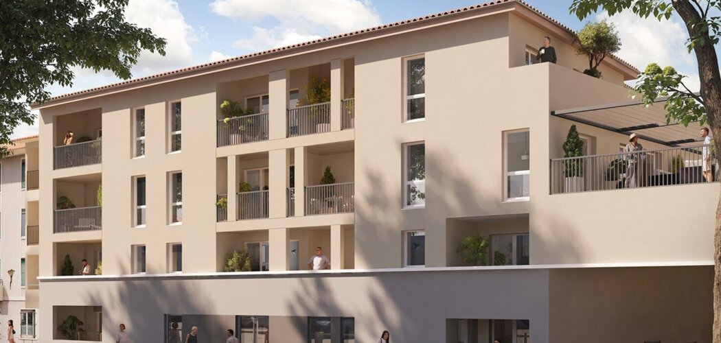 Programme immobilier neuf Résidence Tandem - Meximieux vivre en centre-ville avec gare accessible à pied (01800) - Référence : 14296