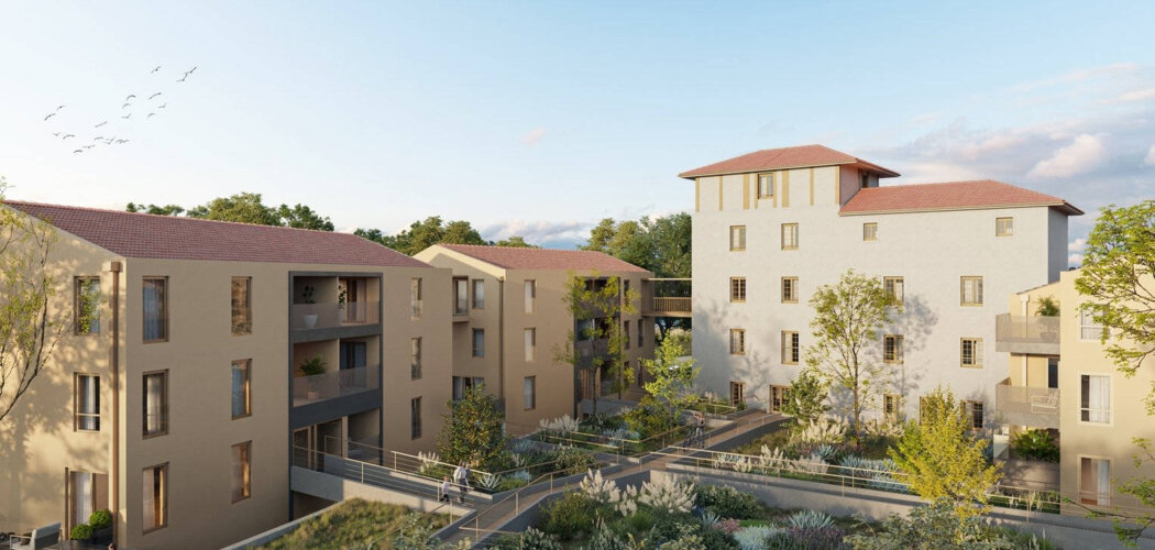 Programme immobilier neuf LE CLOS DU MOULIN - Montluel : logements neufs sécurisés et verdoyants proche des écoles (01120) - Référence : 12723