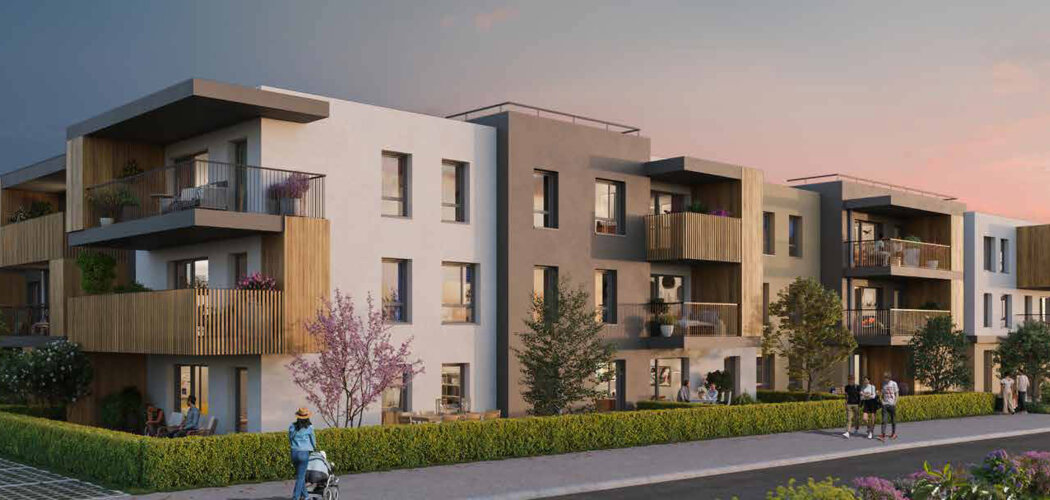 Programme immobilier neuf NUANCE GREEN - TR1 Libre - Mûres proche des lacs (74540) - Référence : 7932