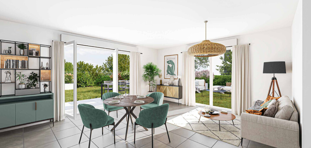 Programme immobilier neuf Le Chêne d'Or - Neydens proche de la Suisse (74160) - Référence : 16148