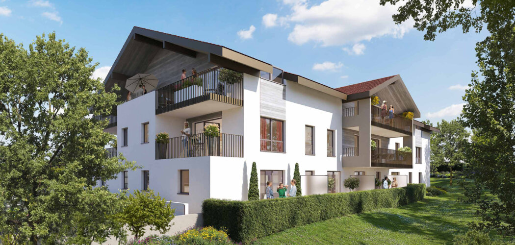 Programme immobilier neuf Le Chêne d'Or - Neydens proche de la Suisse (74160) - Référence : 16148