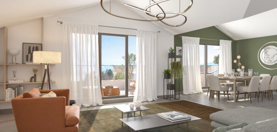 Programme immobilier neuf RESONANCE - Ornex : logements neufs T2–T4 proche de la frontière suisse (01210) - Référence : 12988