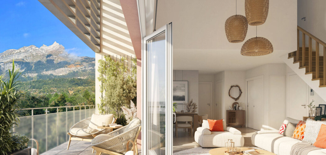 Programme immobilier neuf 685 MARLIOZ - Passy près  de la station Plaine-Joux (74190) - Référence : 11289