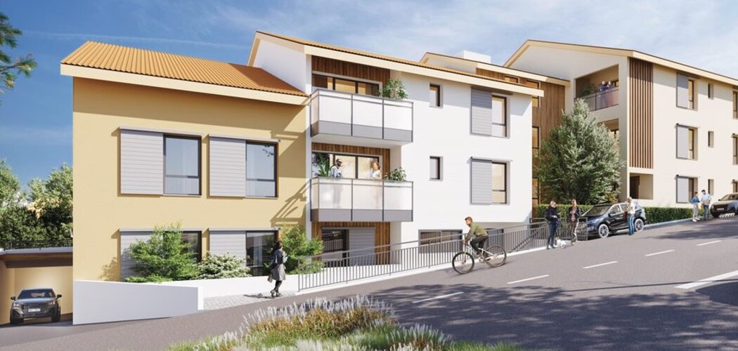 Programme immobilier neuf FRONTALIA - Péron : Résidence T2–T4 avec cadre villageois et confort optimisé proche des commodités (01630) - Référence : 6834