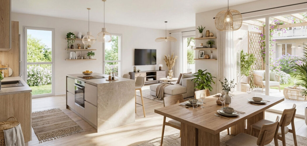 Programme immobilier neuf HARMONY - Pérouges duplex neufs entre nature et proximité de Lyon (01800) - Référence : 14117