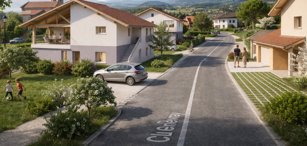 Programme immobilier neuf LE DOMAINE DU MOULIN - Perrignier logements neufs entre Genève et Lac Léman (74550) - Référence : 17029