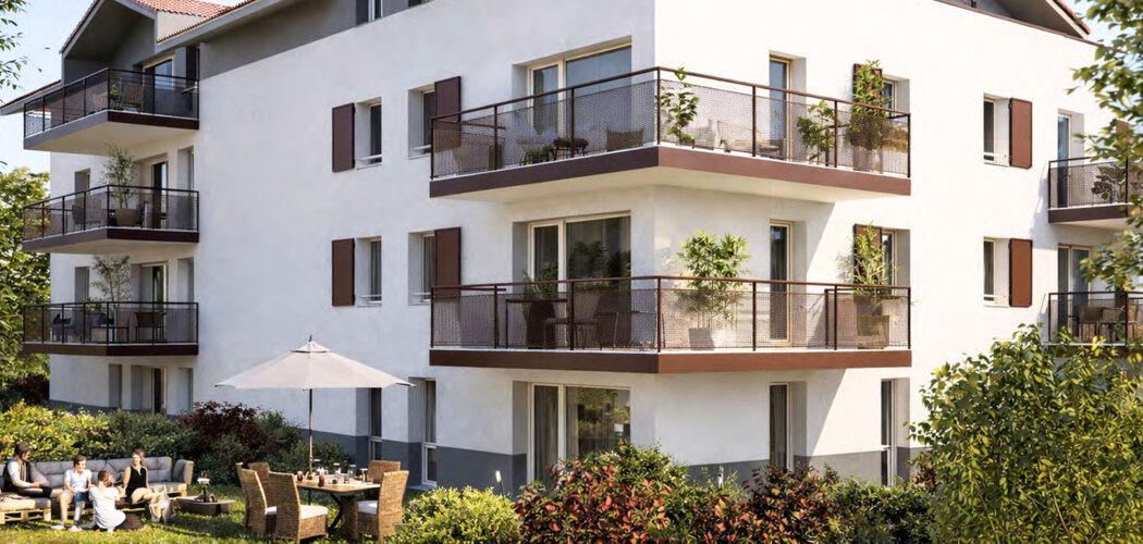 Programme immobilier neuf VILLA SACHA - Perrignier logements neufs entre lac et montagne proche gare (74550) - Référence : 17118