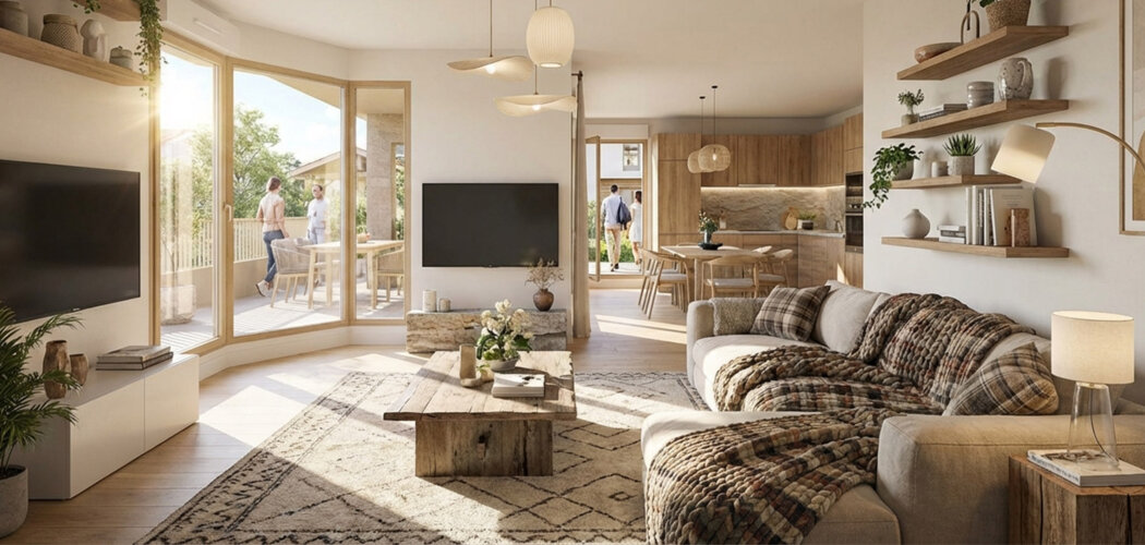 Programme immobilier neuf HORIZON LÉMAN - Prévessin-Moëns cadre résidentiel proche du lac Léman (01280) - Référence : 14300