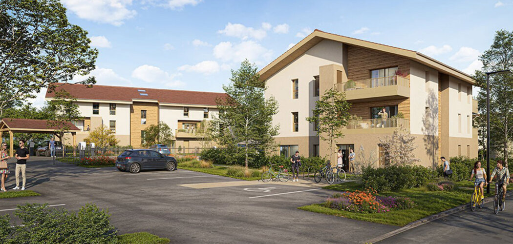Programme immobilier neuf HORIZON LÉMAN - Prévessin-Moëns cadre résidentiel proche du lac Léman (01280) - Référence : 14300