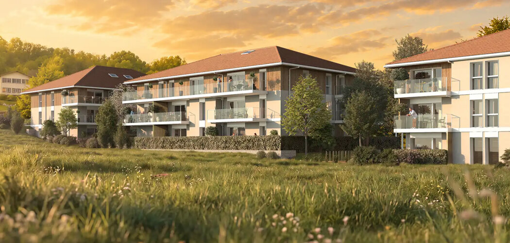 Programme immobilier neuf Rive 422 - Publier cadre verdoyant à deux pas du Léman (74500) - Référence : 18373