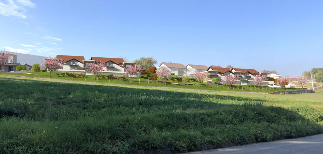 Programme immobilier neuf LE CHATENAY - Reignier-Esery : Résidence T2–T4 avec cadre verdoyant et équipements haut de gamme proche des espaces naturels (74930) - Référence : 4658