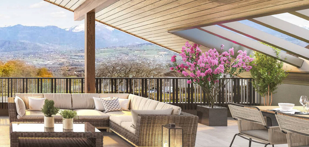 Programme immobilier neuf Grand Horizon - Reignier-Ésery une vue sur le Mont-Blanc à 25 minutes de Genève (74930) - Référence : 16203
