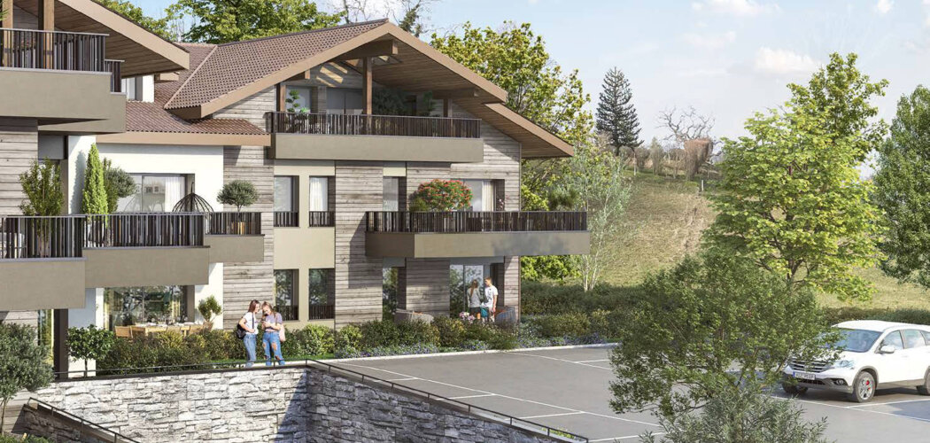 Programme immobilier neuf Grand Horizon - Reignier-Ésery une vue sur le Mont-Blanc à 25 minutes de Genève (74930) - Référence : 16203