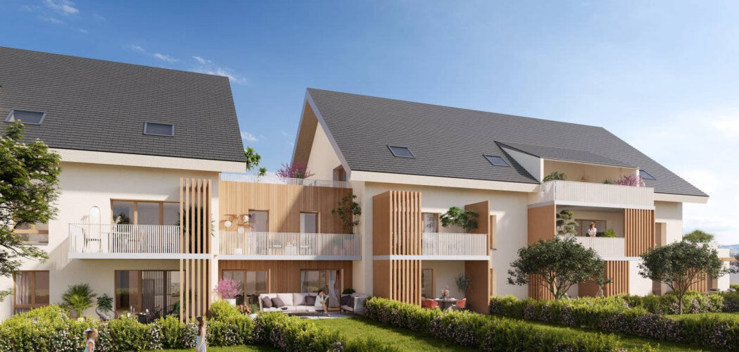 Programme immobilier neuf LE CLOS MARTENEX (Picking) - Rumilly à proximité du lac d’Annecy et lac du Bourget (74150) - Référence : 13395