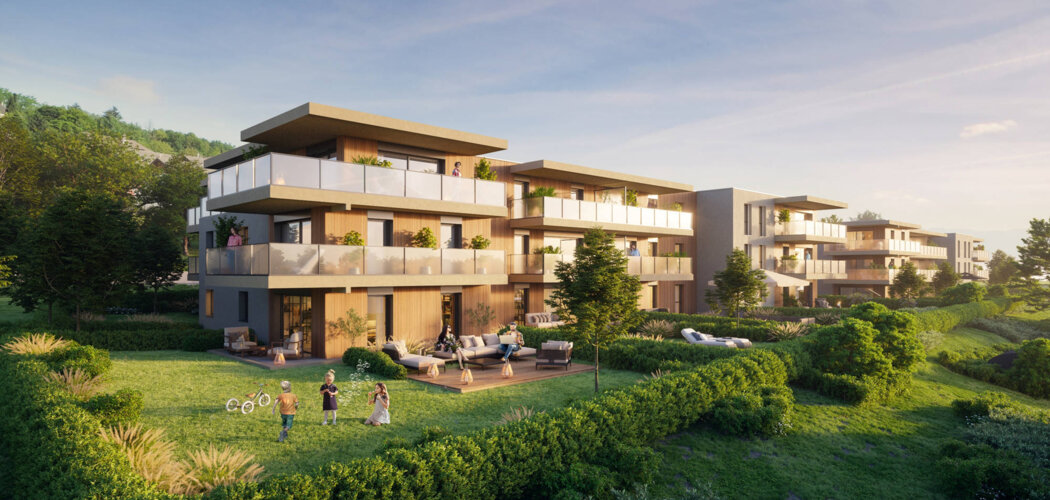 Programme immobilier neuf TIE BREAK - Rumilly quartier des Tennis proche de la gare (74150) - Référence : 16183