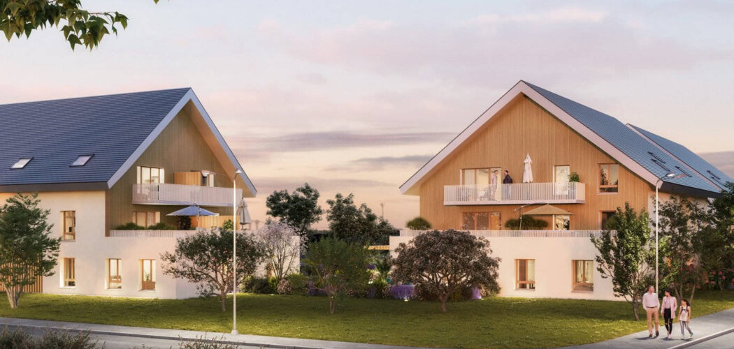 Programme immobilier neuf LE CLOS MARTENEX - Rumilly résidence neuve entre les lacs Annecy et Bourget (74150) - Référence : 16206