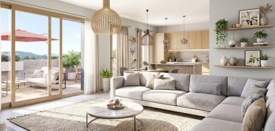 Programme immobilier neuf RESIDENCE SESAME - Saint-Alban-Leysse au cœur du bourg proche du lac du Bourget (73230) - Référence : 11787