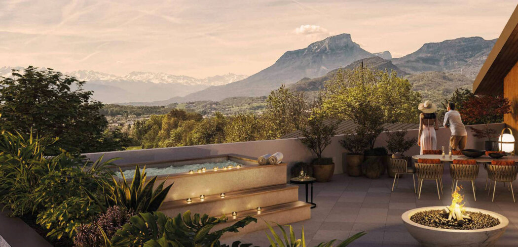 Programme immobilier neuf DOMAINE DE LA CROIX - Saint-Alban-Leysse : logements neufs T2–T5 proche de Chambéry et des montagnes (73230) - Référence : 15749