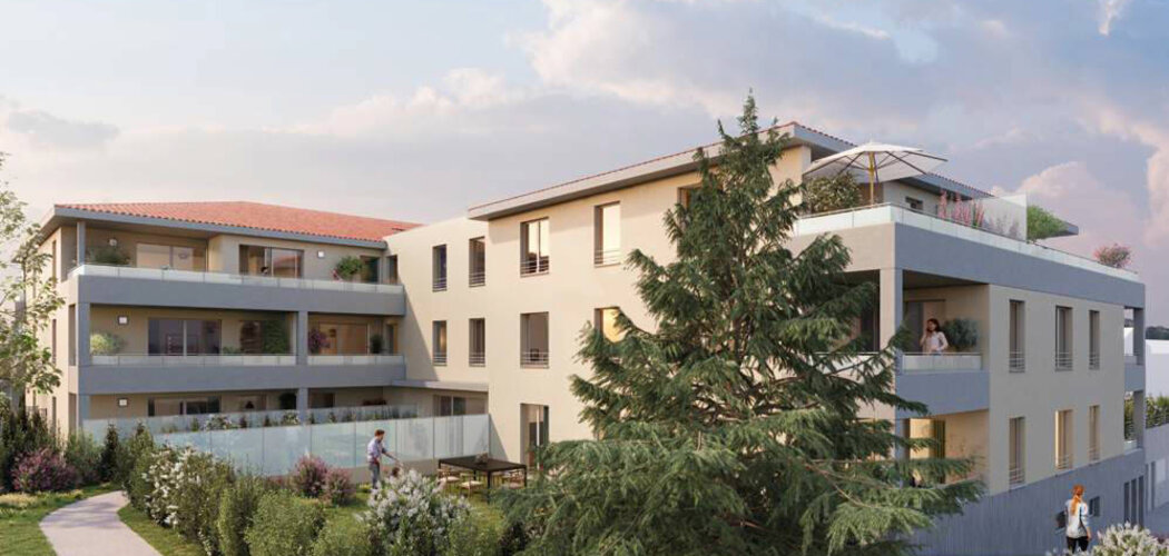 Programme immobilier neuf Jardins Secrets - Saint-Bernard près des bords de Saône (01600) - Référence : 8938
