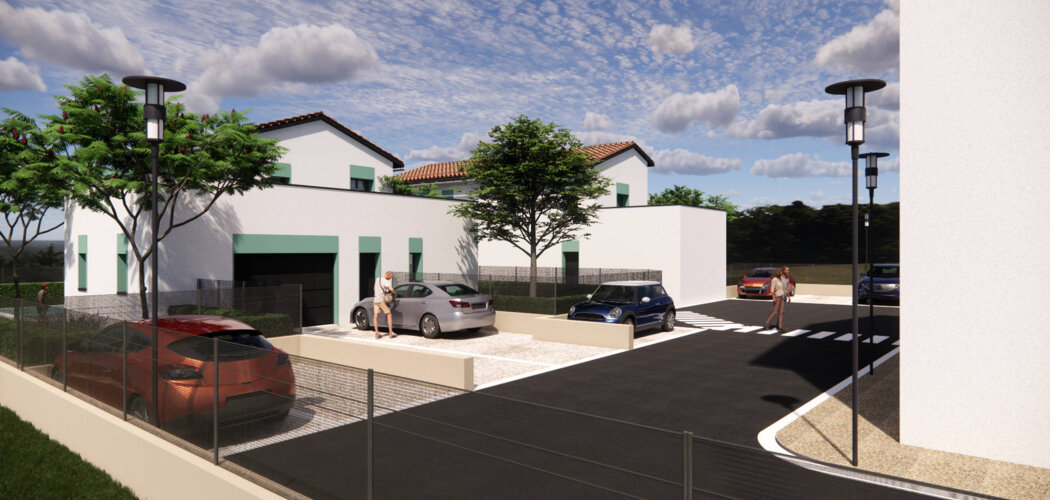 Programme immobilier neuf LE CLOS DU STADE - Saint-Denis-en-Bugey à proximité de la gare vers Lyon (01500) - Référence : 8926