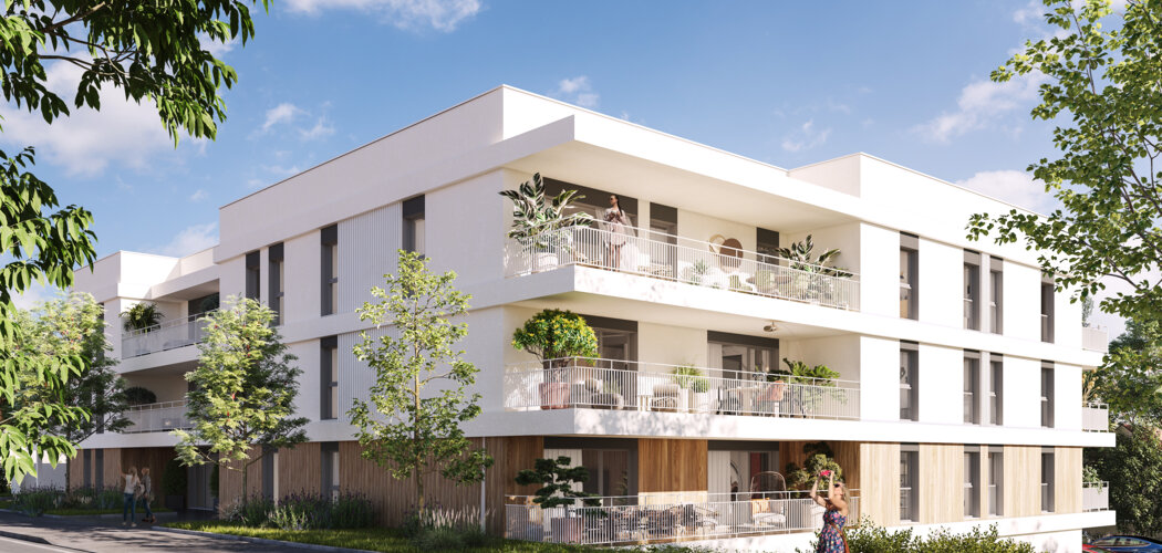 Programme immobilier neuf LE QUARK - Saint-Genis-Pouilly, logements neufs et proximité Genève en cœur de nature (01630) - Référence : 15973